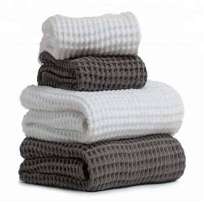 Waffle Weave Super Soft OEKO-TEX Cotton Towel